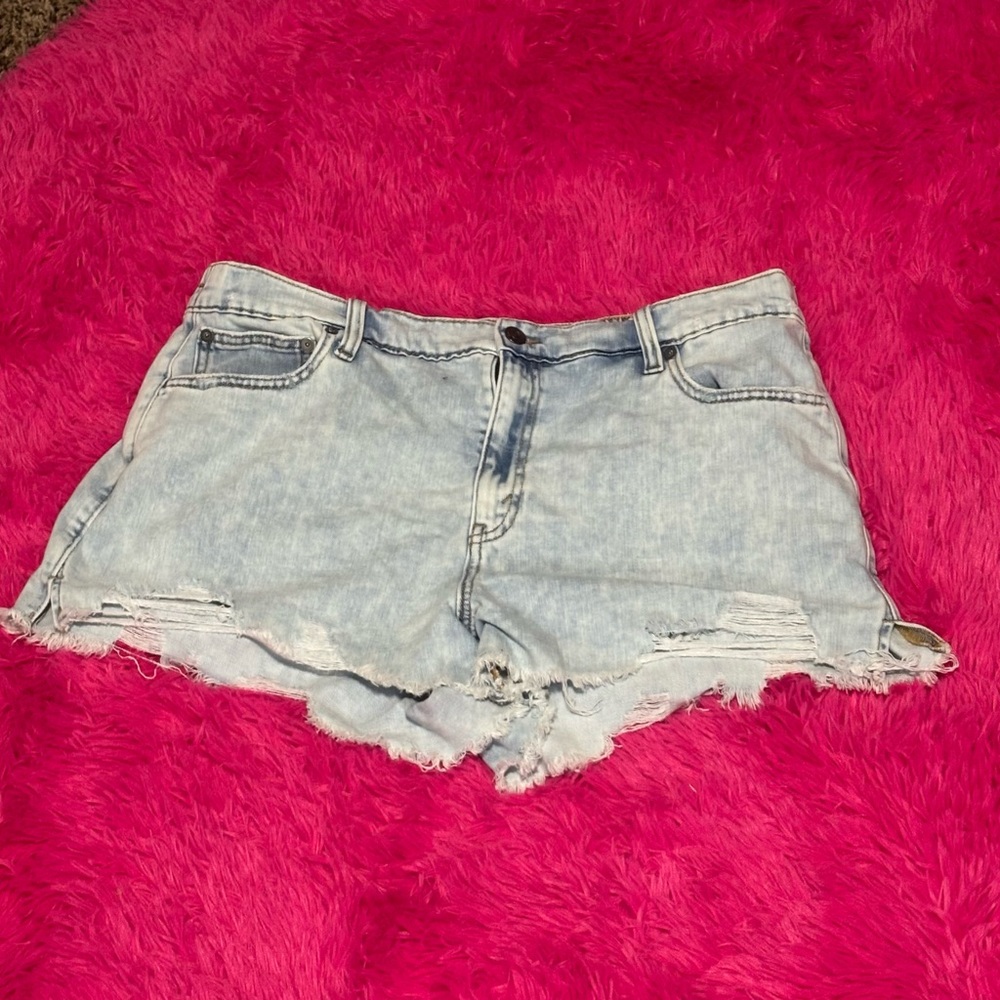 Aerie Denim shorts  size XL